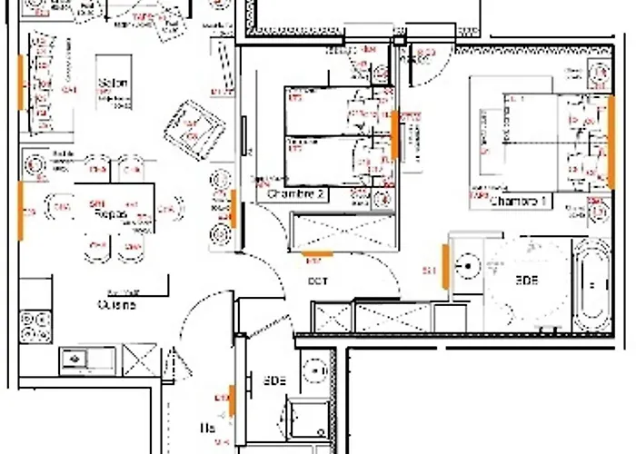 T3 Contemporain Avec Balcon Et Parking A - Fr-1-562-30 *